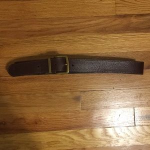 Ralph Lauren Reversible Black-Brown Leather Belt